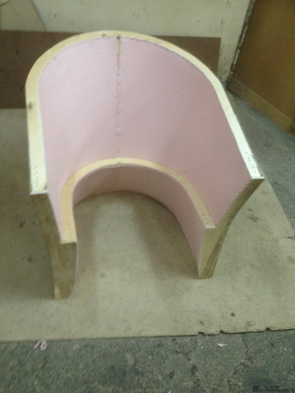Садовое кресло своими руками чертежи