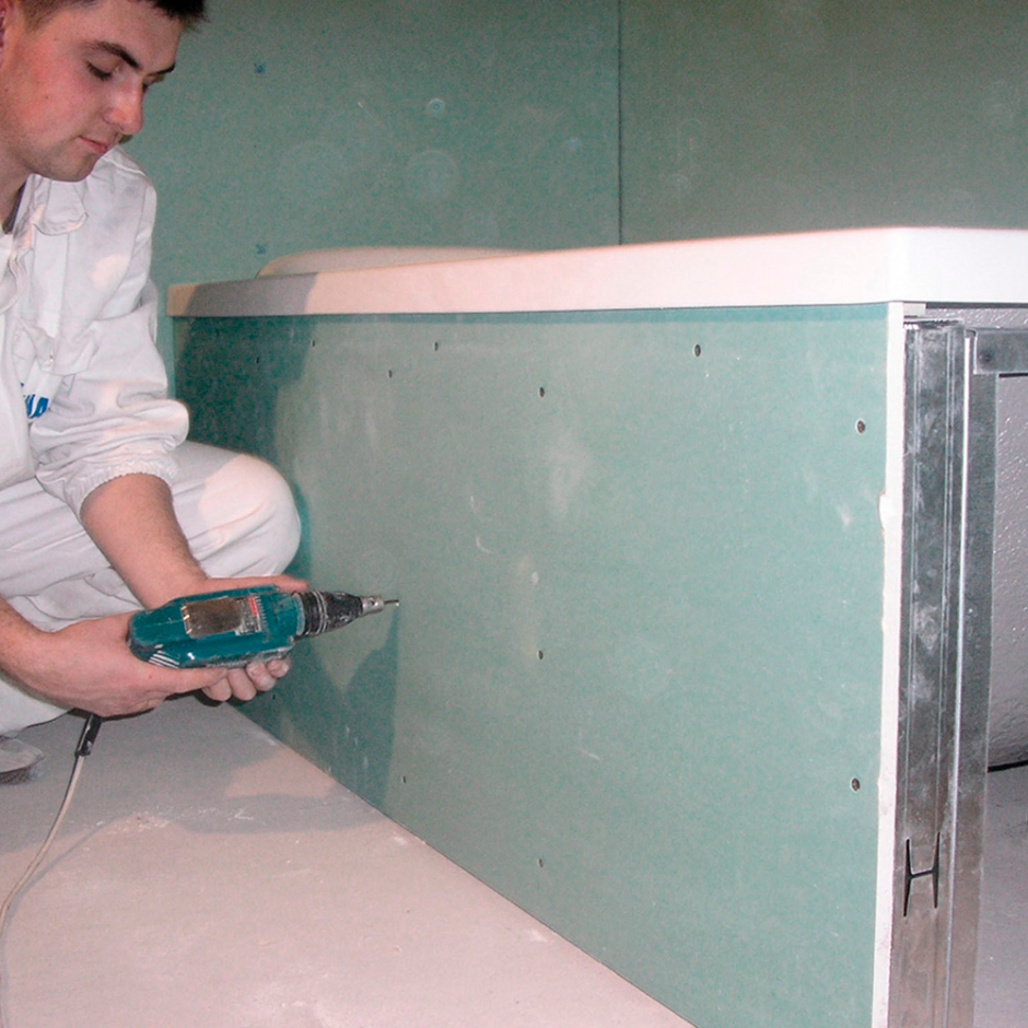 Гипсокартон для ванной комнаты Кнауф