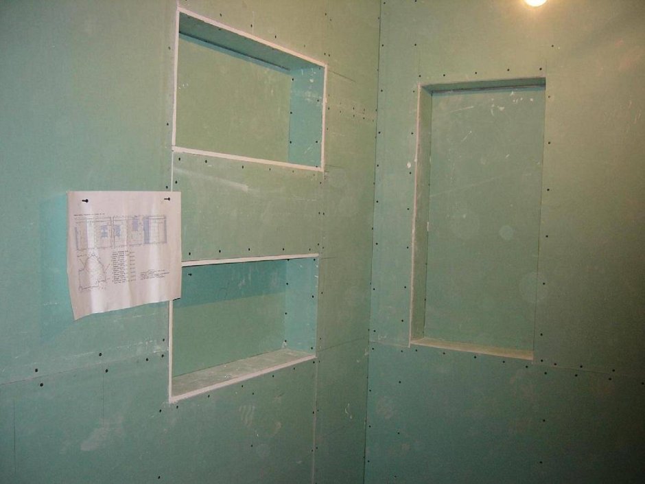 Влагостойкий гипсокартон для ванной