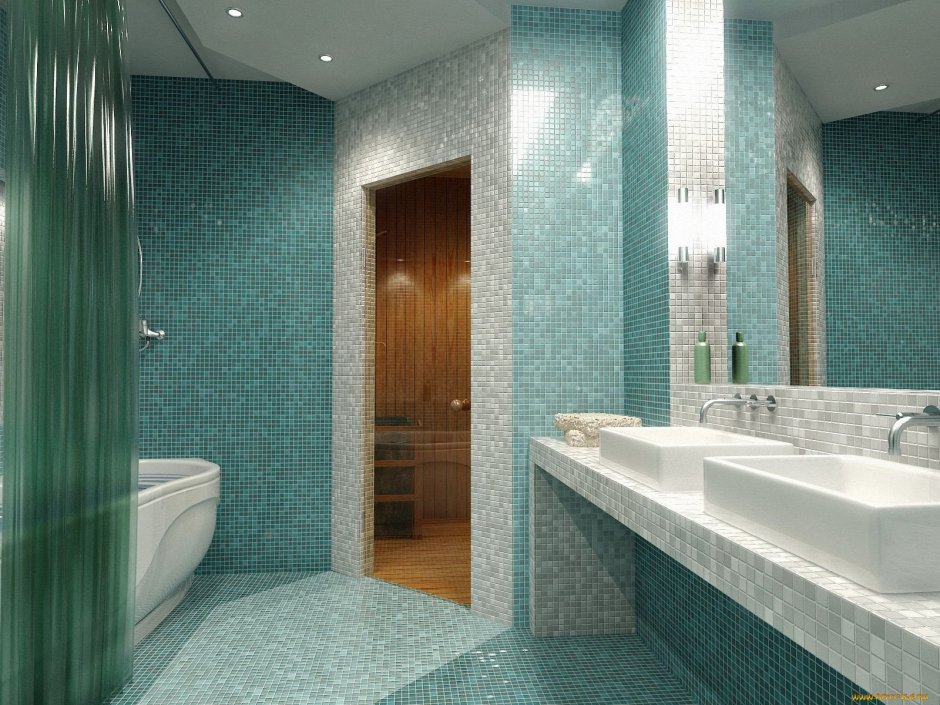 Байрамикс в ванной комнате