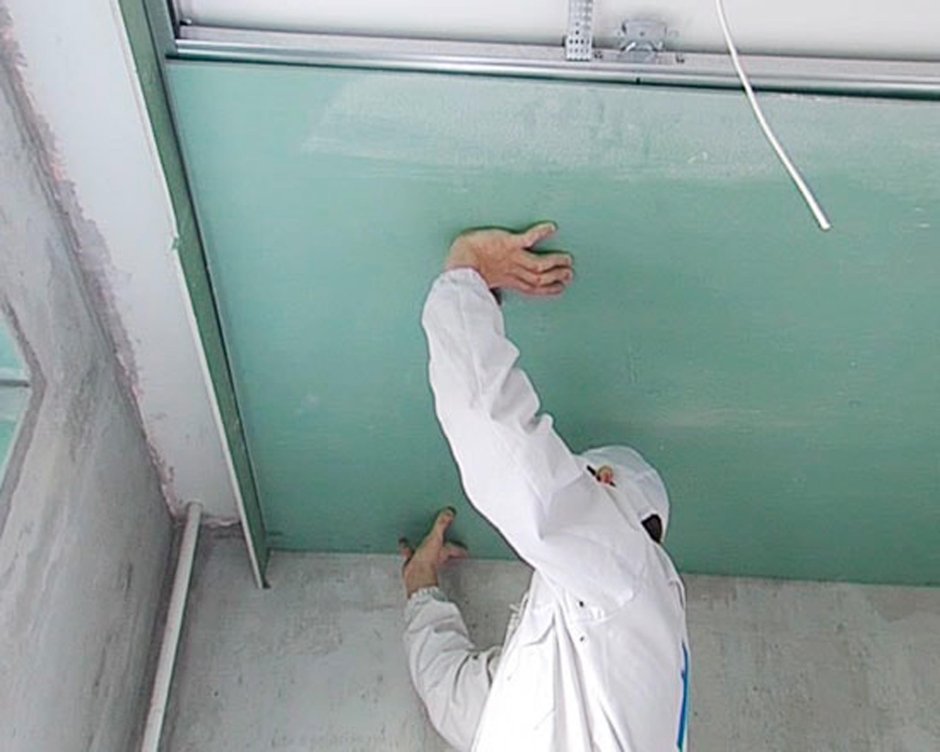 Потолок Кнауф ГКЛВ