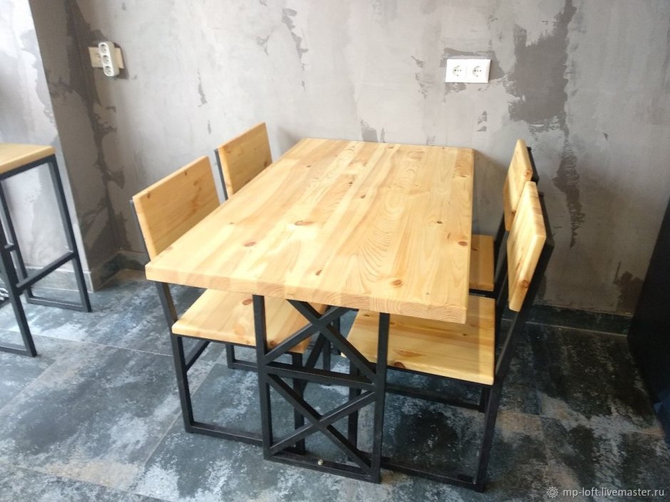 Loft stol stul стол и стулья для кухни в стиле лофт