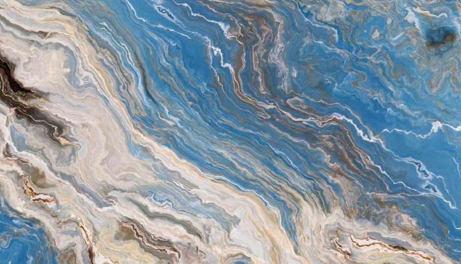 Голубой Оникс Пойнт мрамор