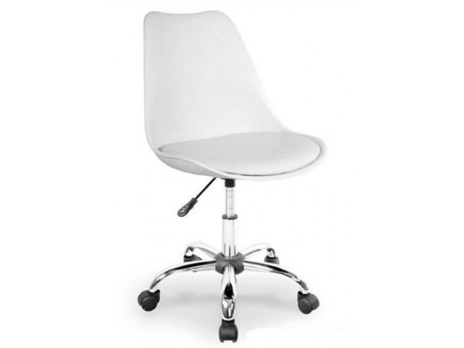 Белый стул для письменного стола