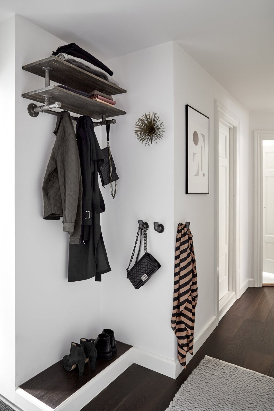 Вешалка на 1 крючок 420х120х320мм