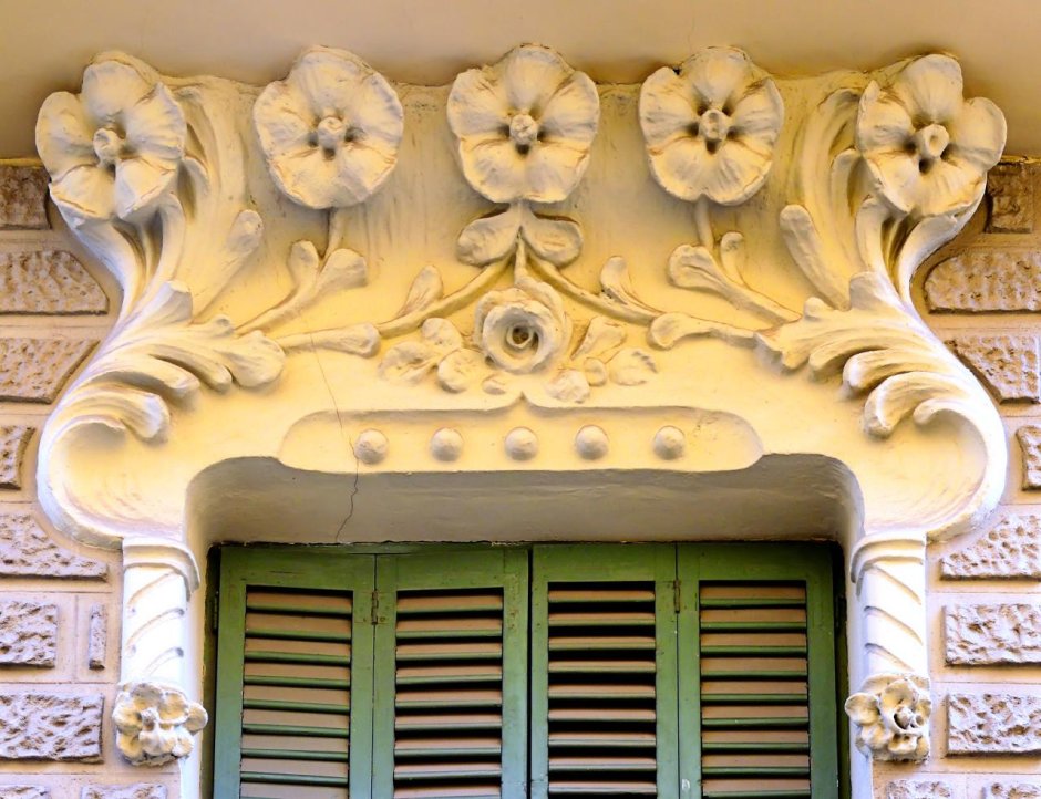 Лепнина на зданиях