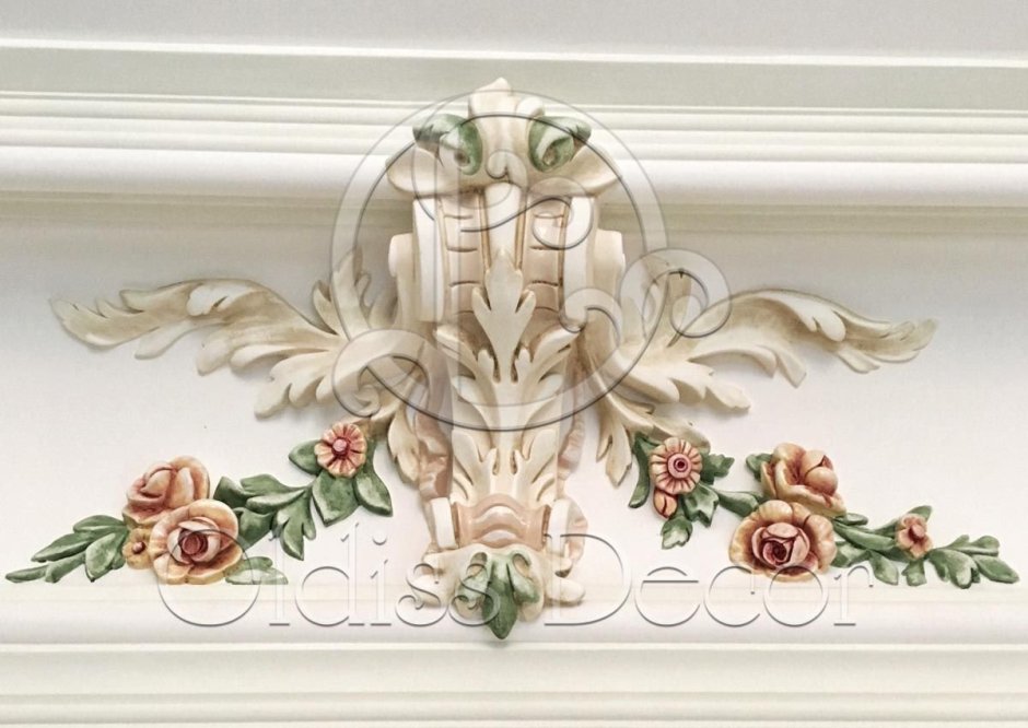 Альфрейная живопись филенки