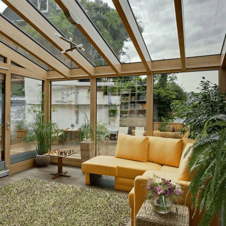 Остекление зимнего сада