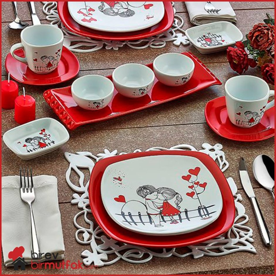 Наборы посуды для сервировки