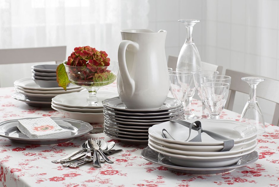 Посуда в интерьере