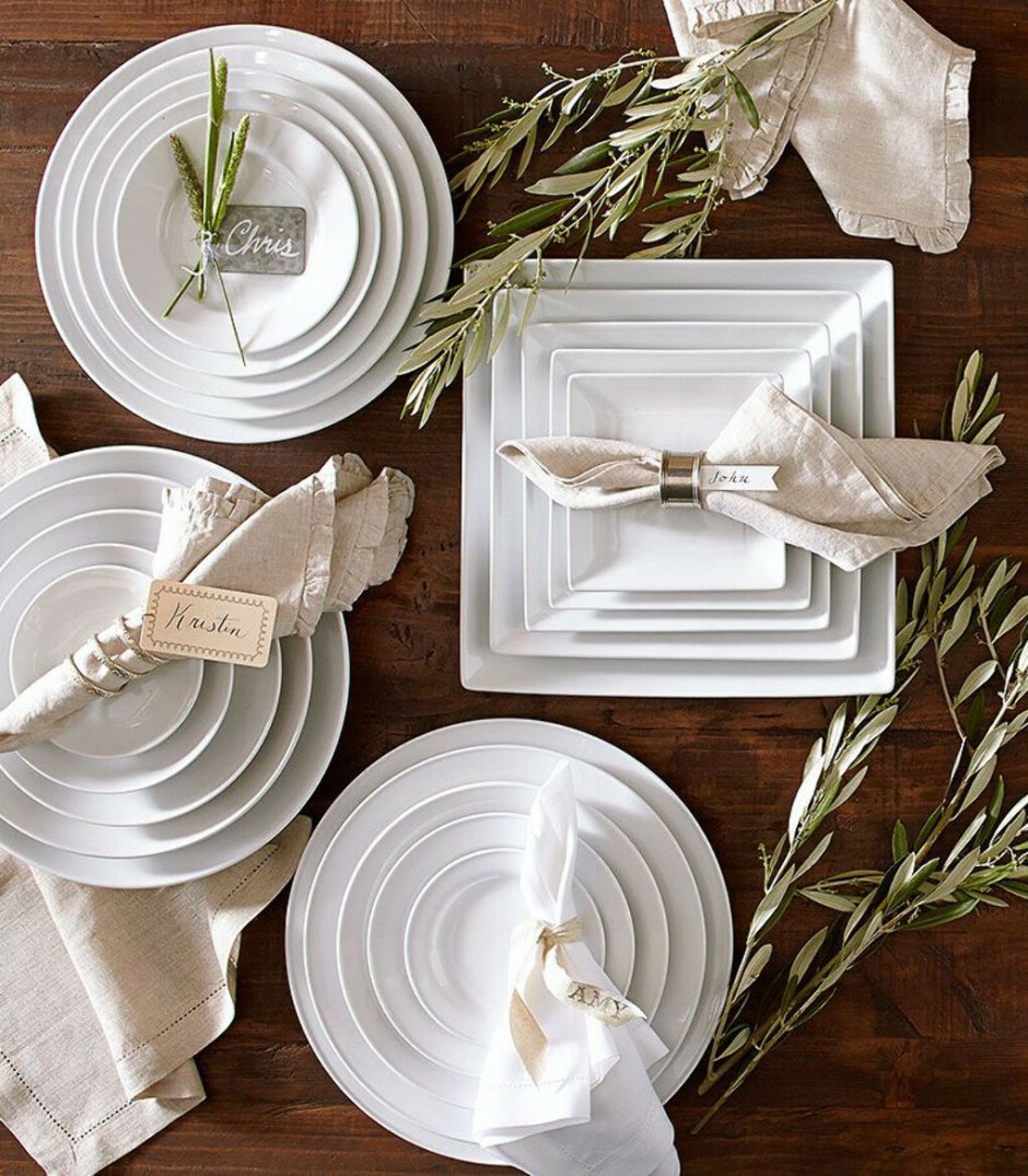 Тарелка для сервировки