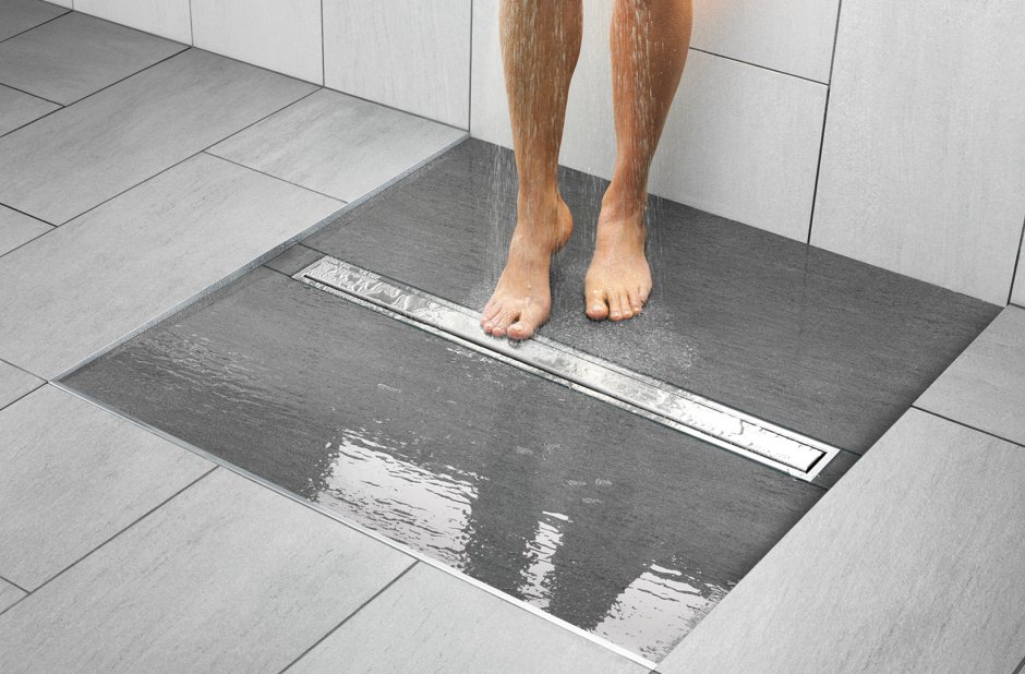 Душевой поддон из керамогранита 80 на 100