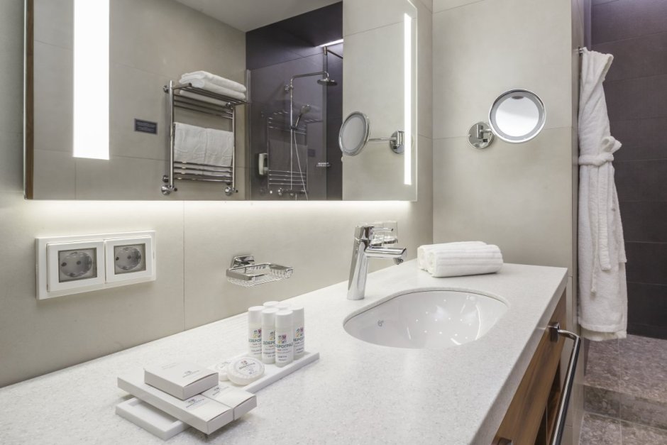 Розетки в ванной