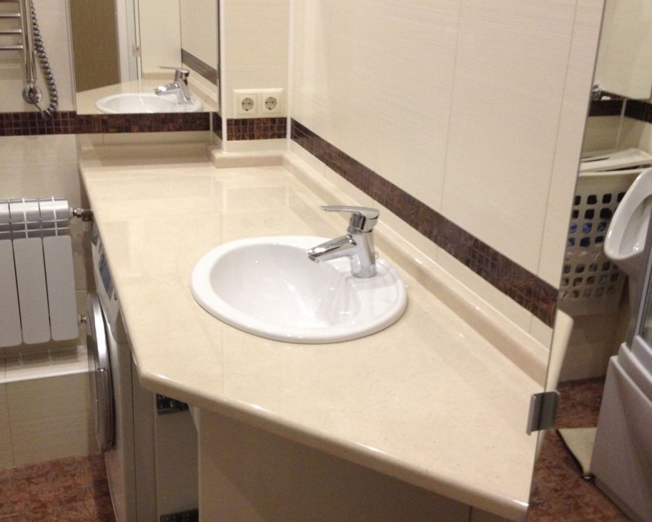 Розетка для стиральной машинки под столешницу