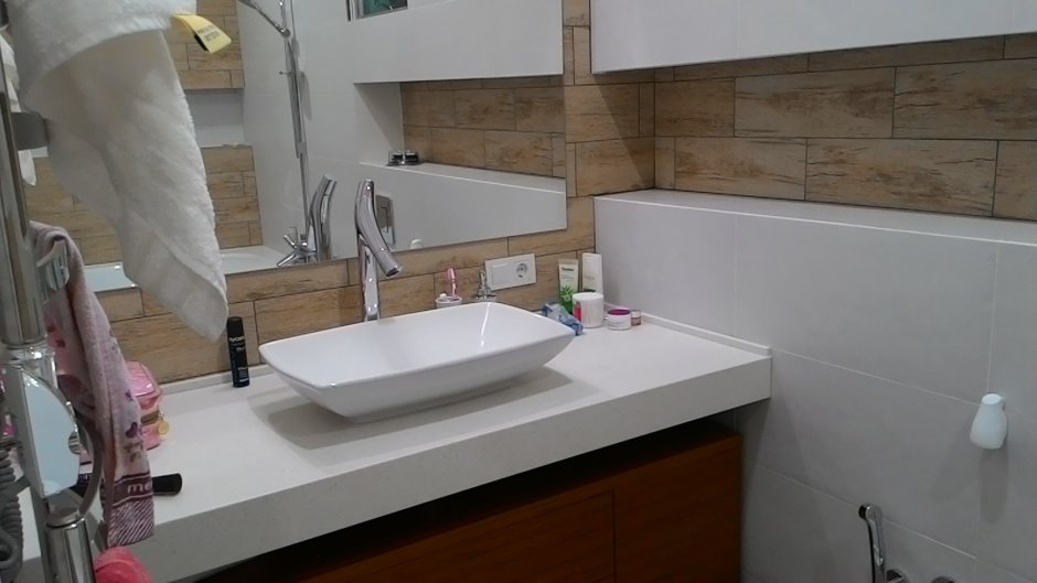 Стандарт высоты столешницы в ванной