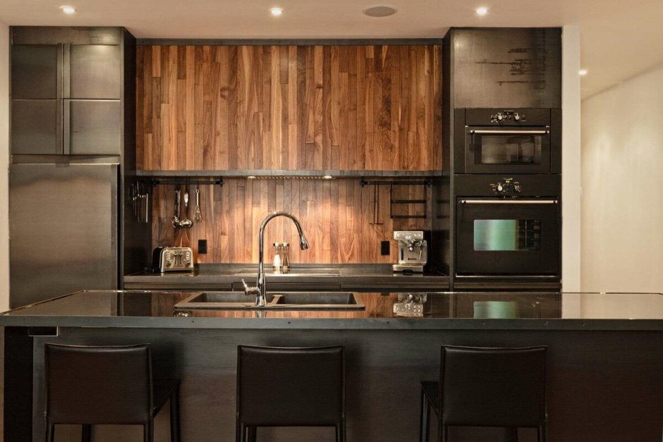 Кухонный фартук под дерево