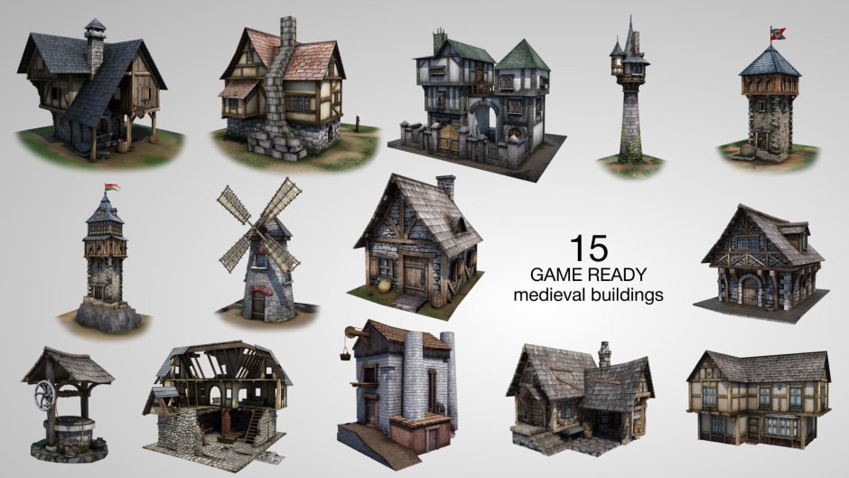 Средневековый домик