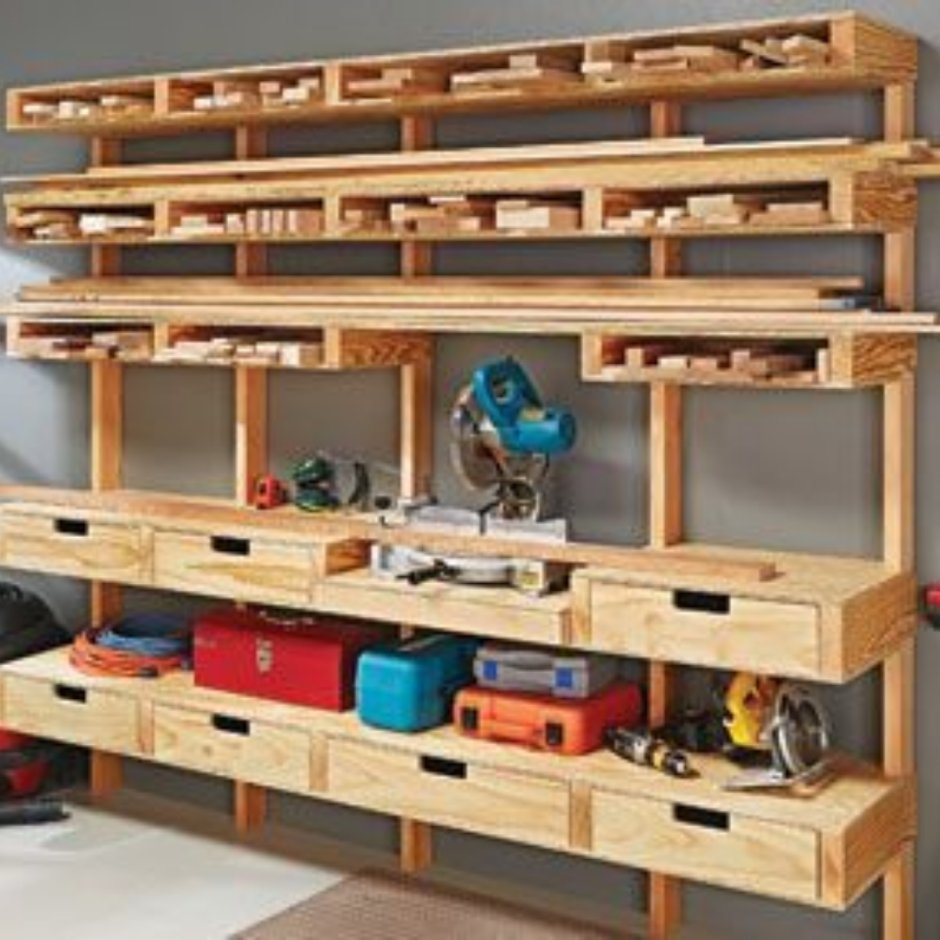 Полки для инструментов