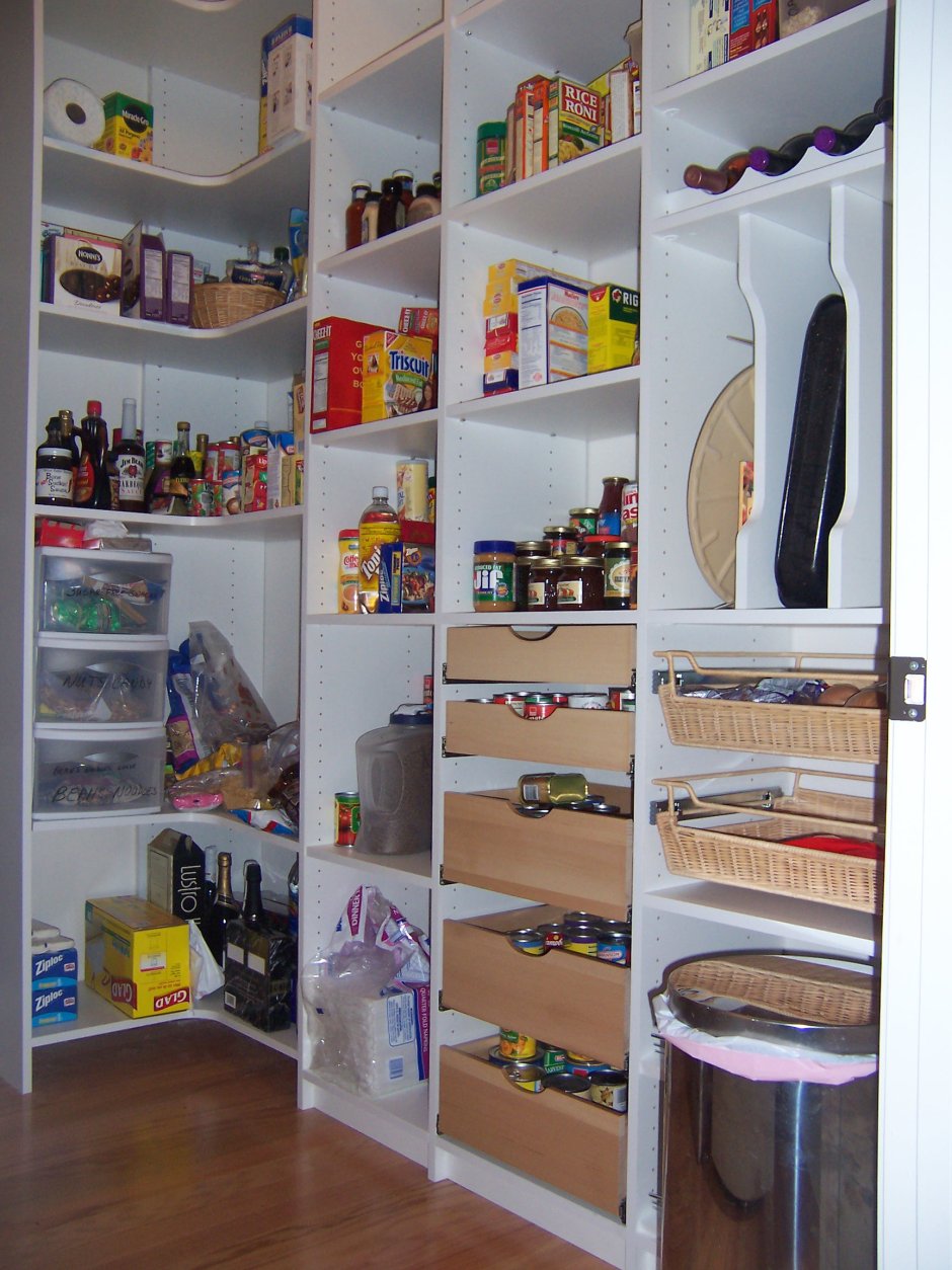 Кладовка в бойлерной