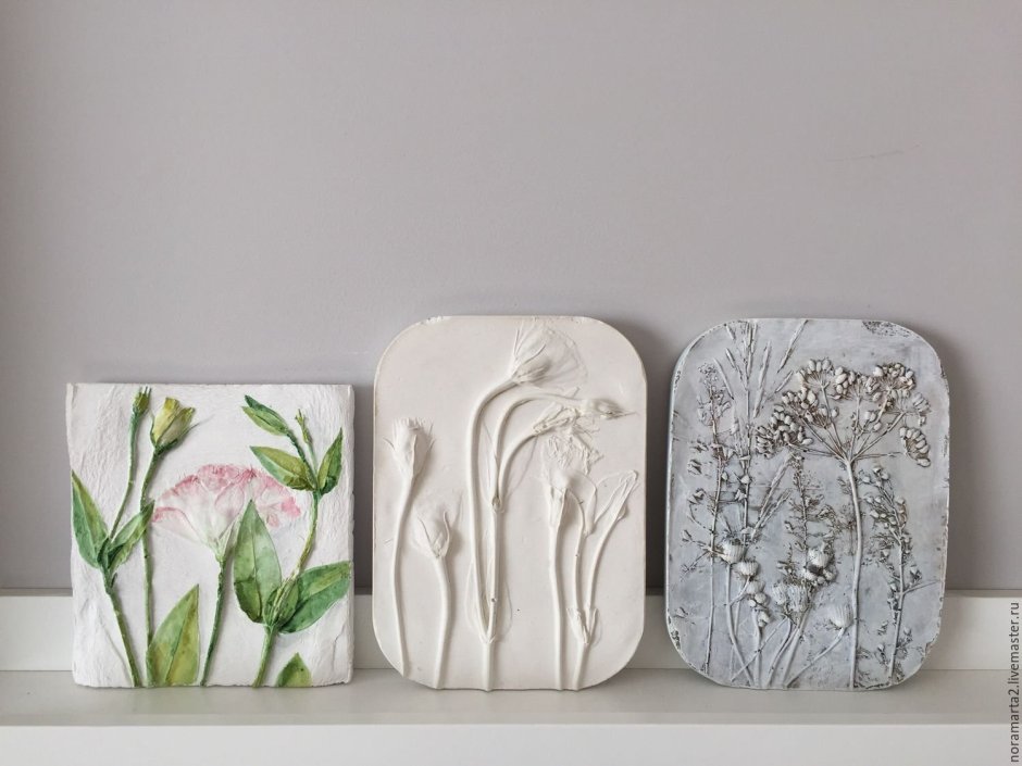 Марианна Макарова Ботанический барельеф