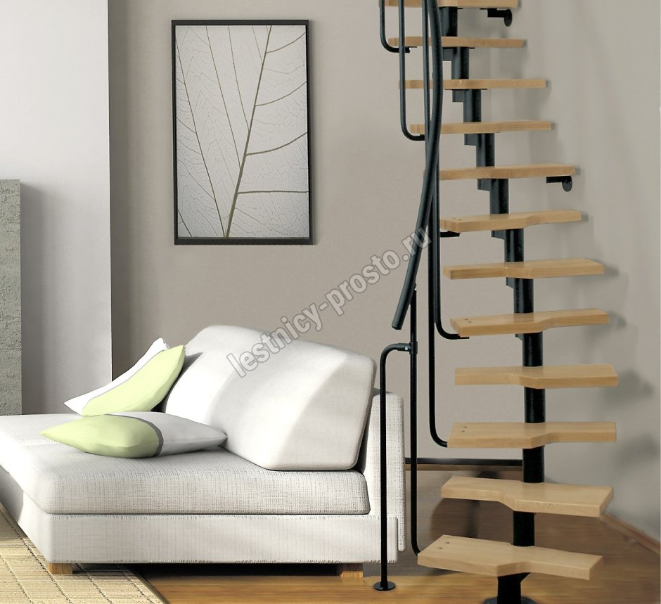 Компактная винтовая лестница