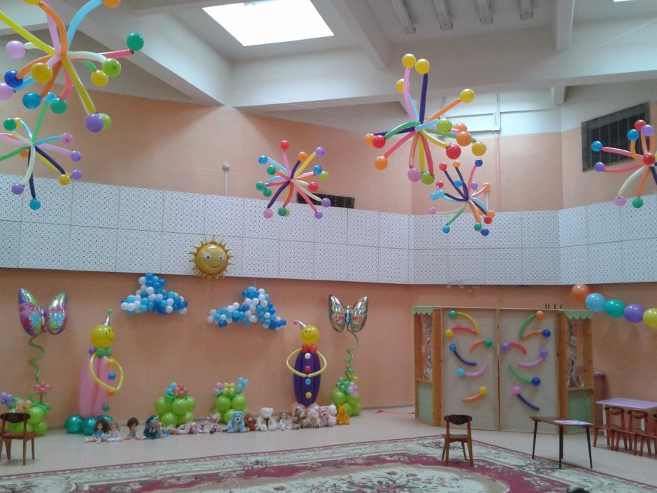 Украшение детского сада