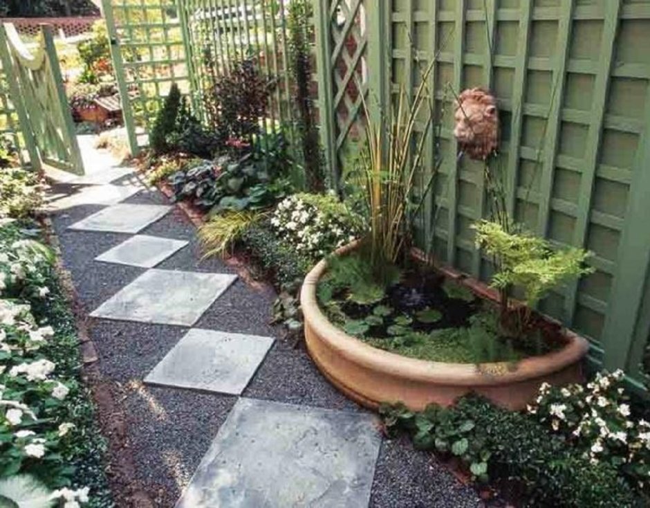 Дорожки в цветнике своими руками