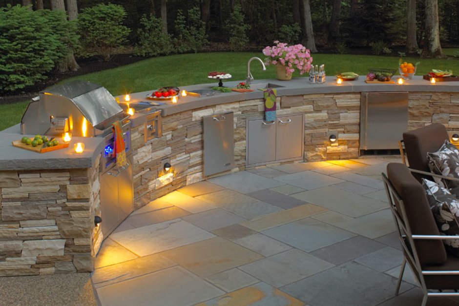 Площадка для барбекю