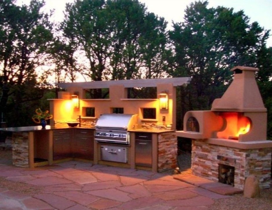 Подсветка мангальной