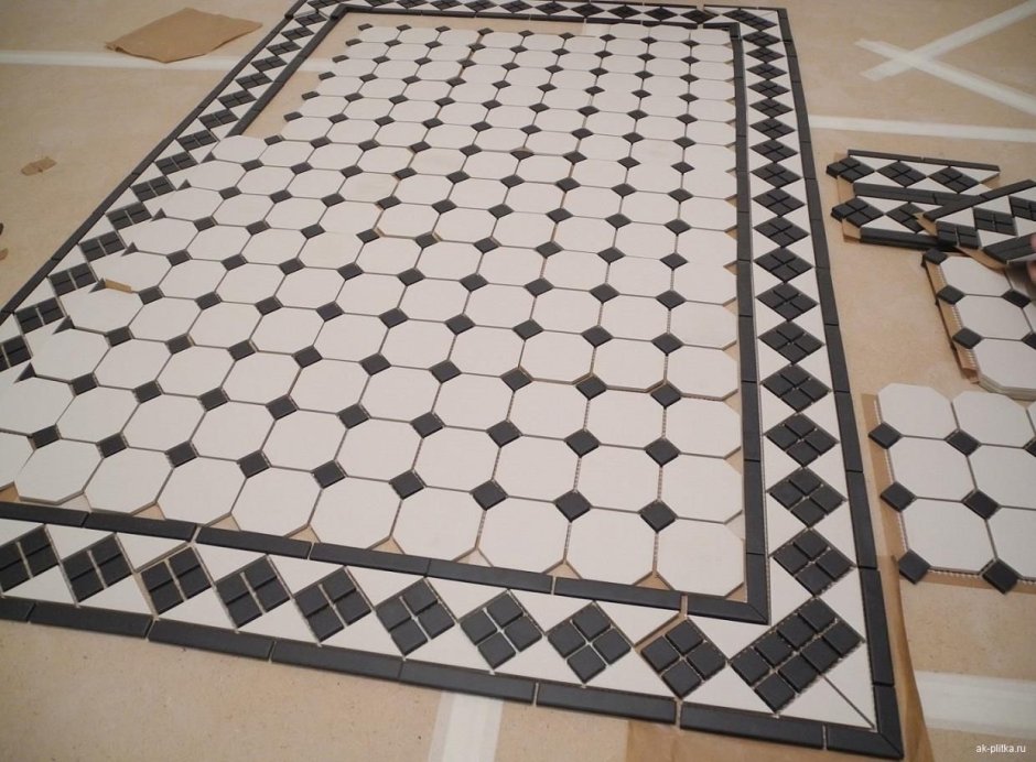 Плитка в шахматном порядке