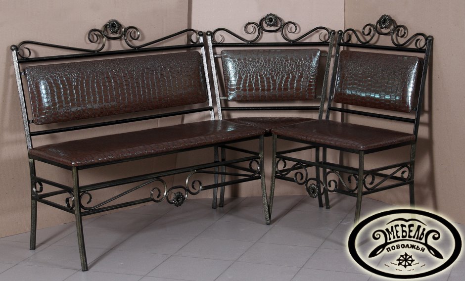 Лавочка со спинкой из профильной трубы чертеж