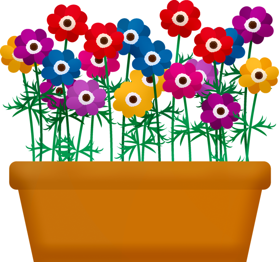 Клумба из мультика