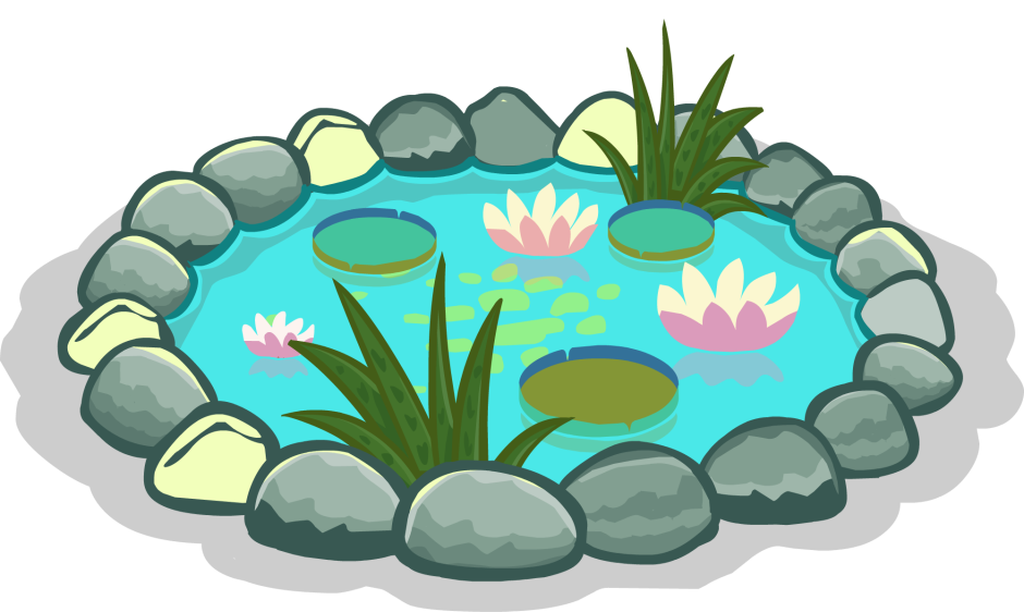 Клумба с цветами раскраска