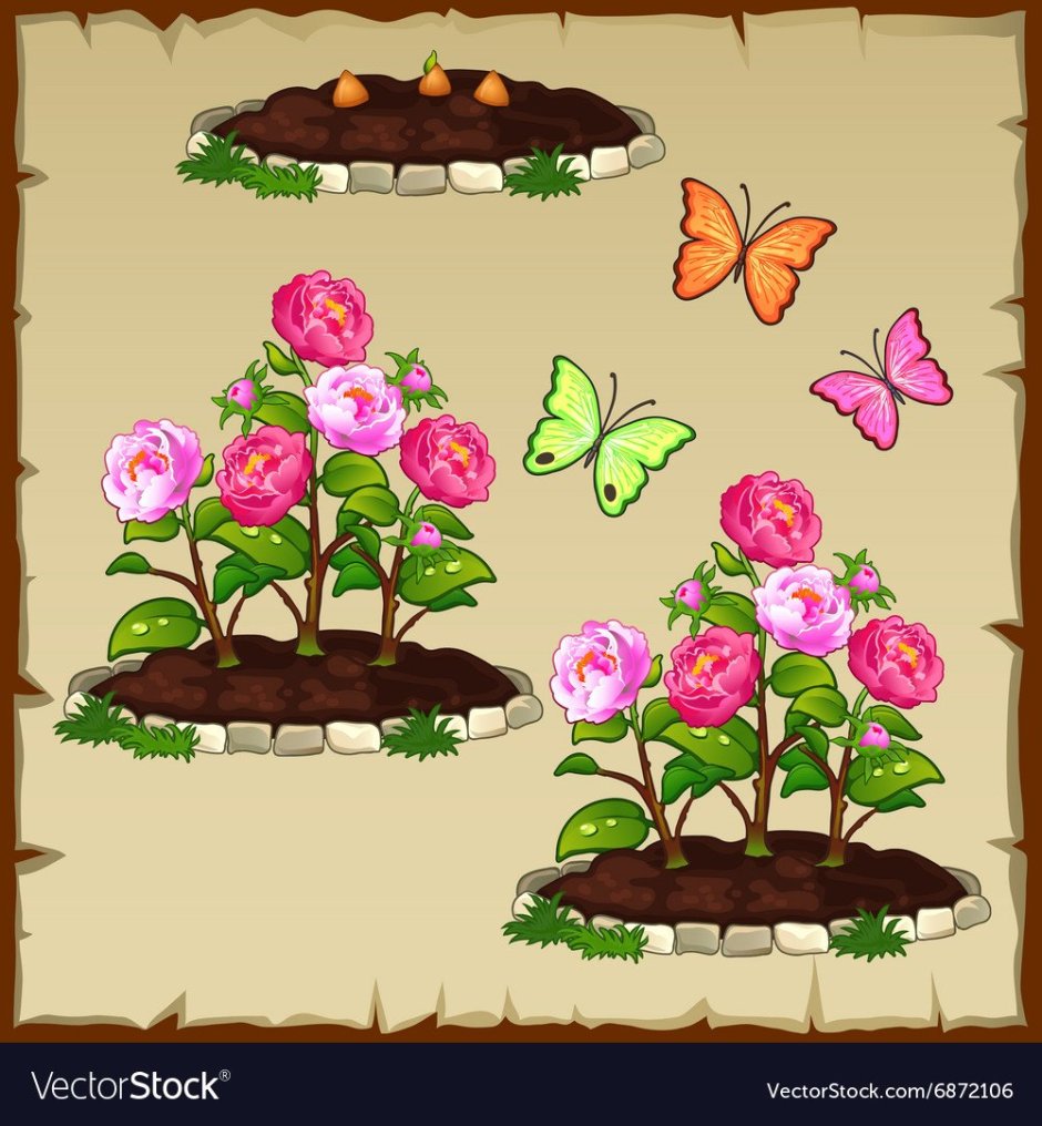 Клумбы, рабатки, бордюры, Альпийская горка