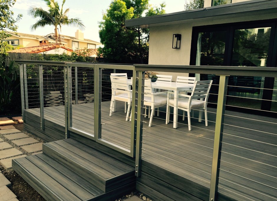 Веранда из металла