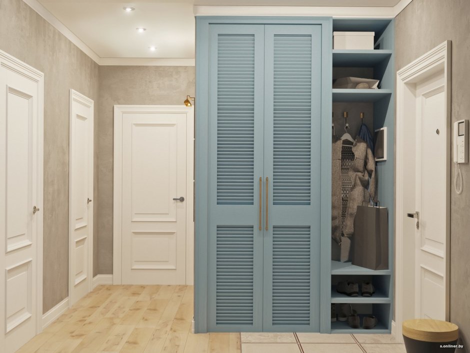 Жалюзийные двери 1205 на 500