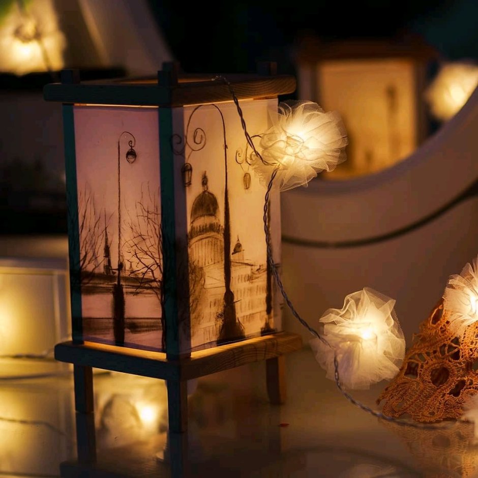 Красивые ночные лампы