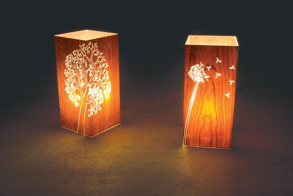 Ночник с абажуром