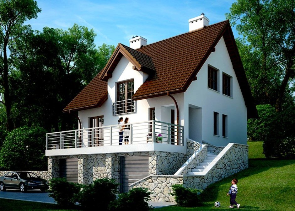 «Дом с мансардой» Василий Еловских