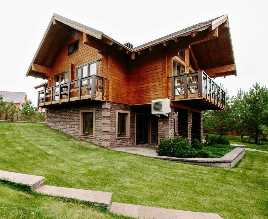 Шале с цокольным этажом