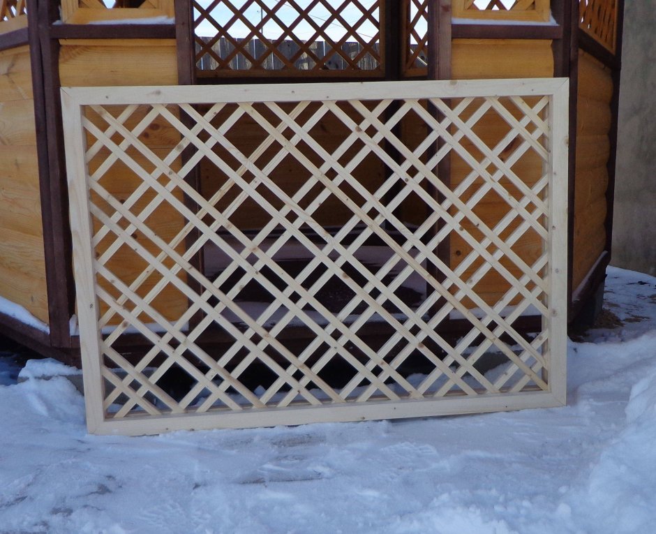 Решетка на веранду