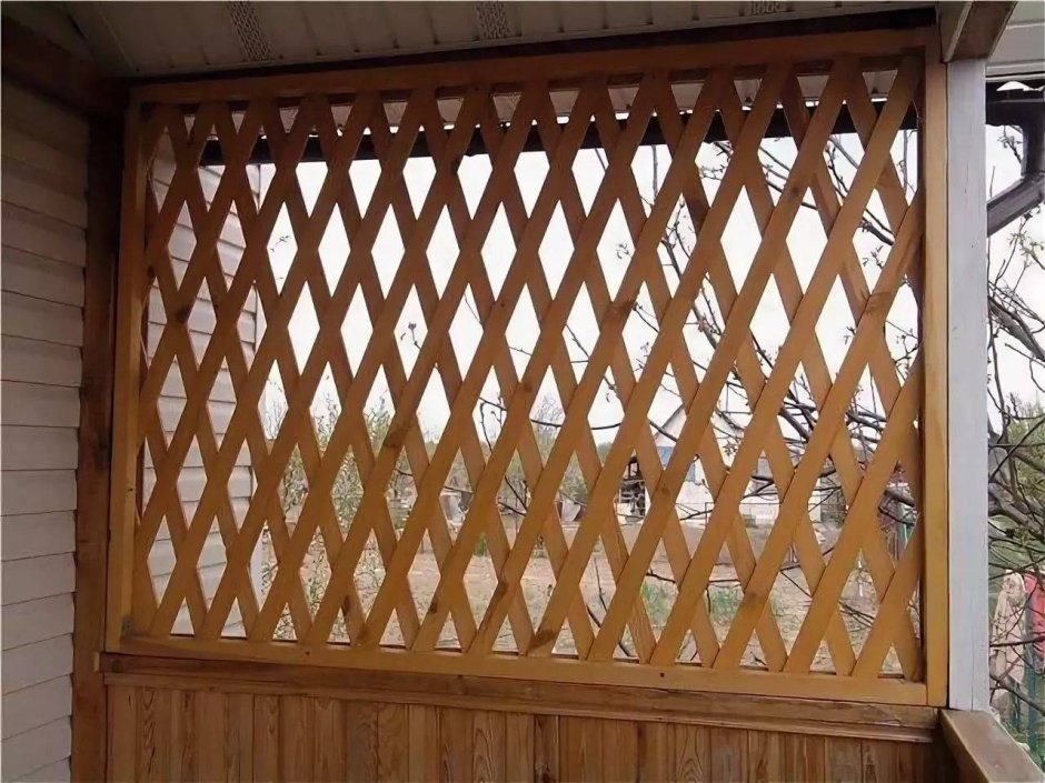 Решетка для беседки