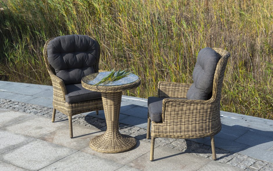 Кресло 4sis Алиса - соломенный