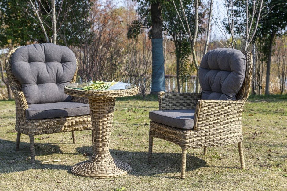 Кресло ротанг круглое