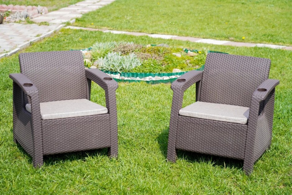 Плетеный стул kokmaison Fauteuil Grand Pere