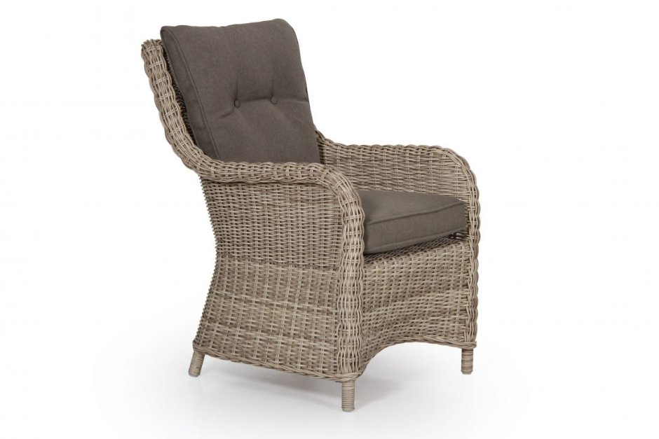 Плетение из искусственного ротанга металлический стул