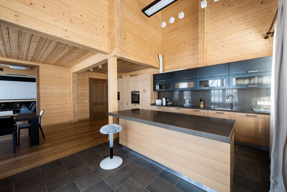 Дома из клееного бруса в стиле Прованс