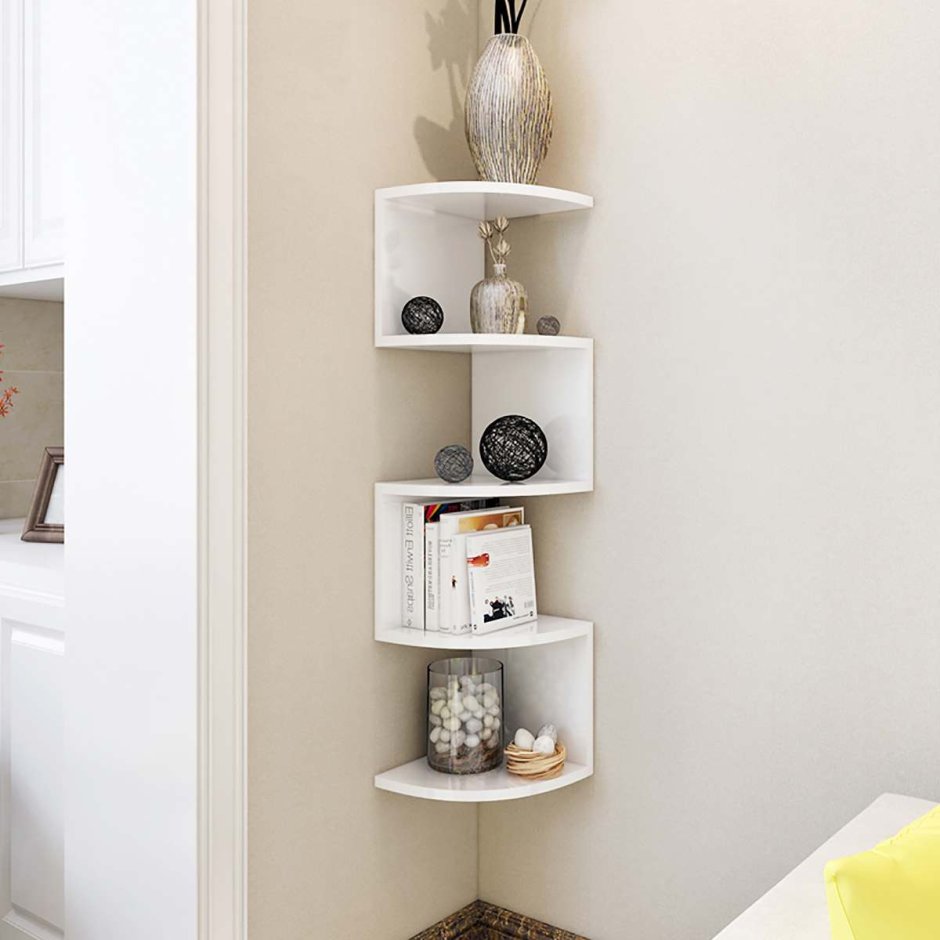 Угловая полочка на кухню