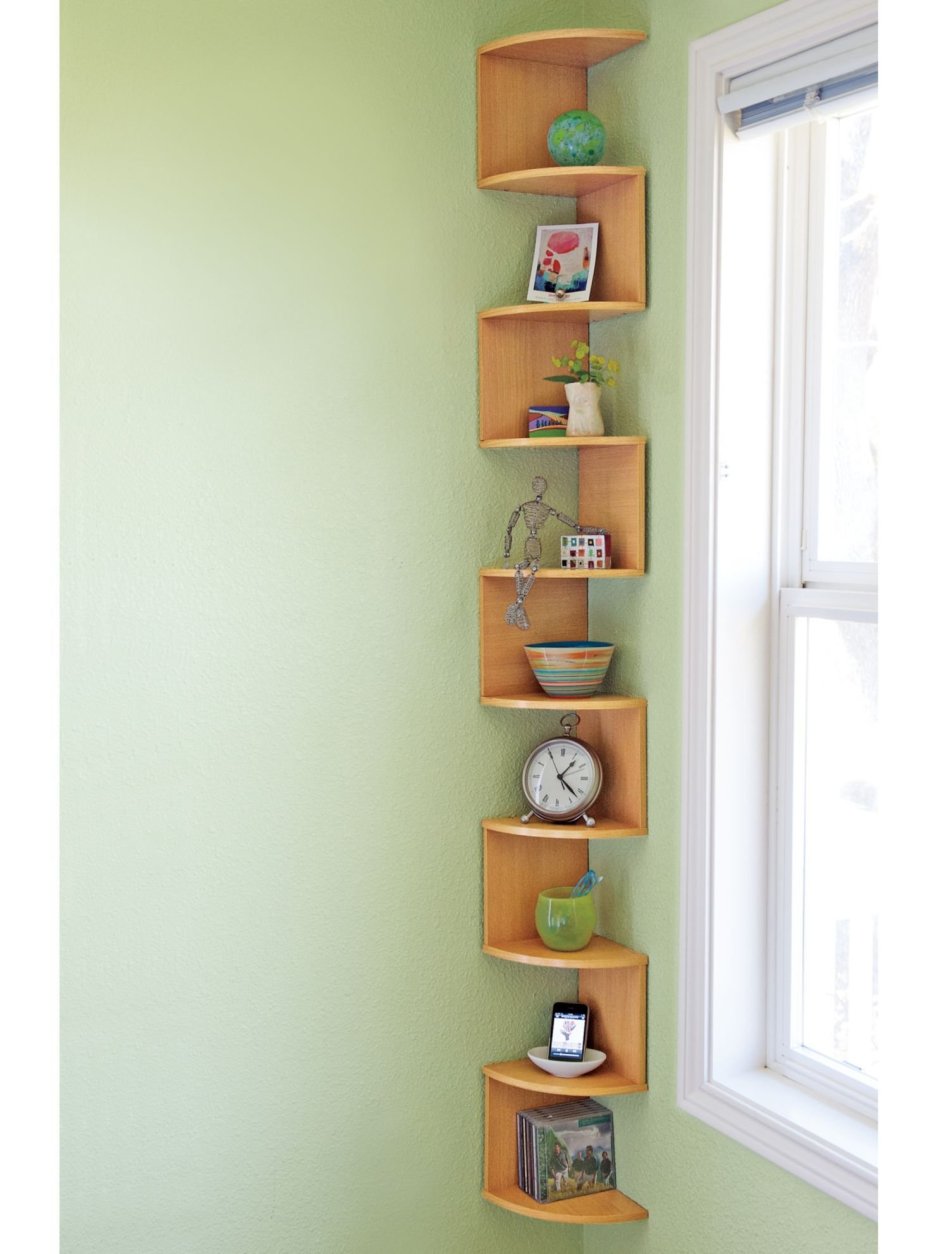 Угловые полочки