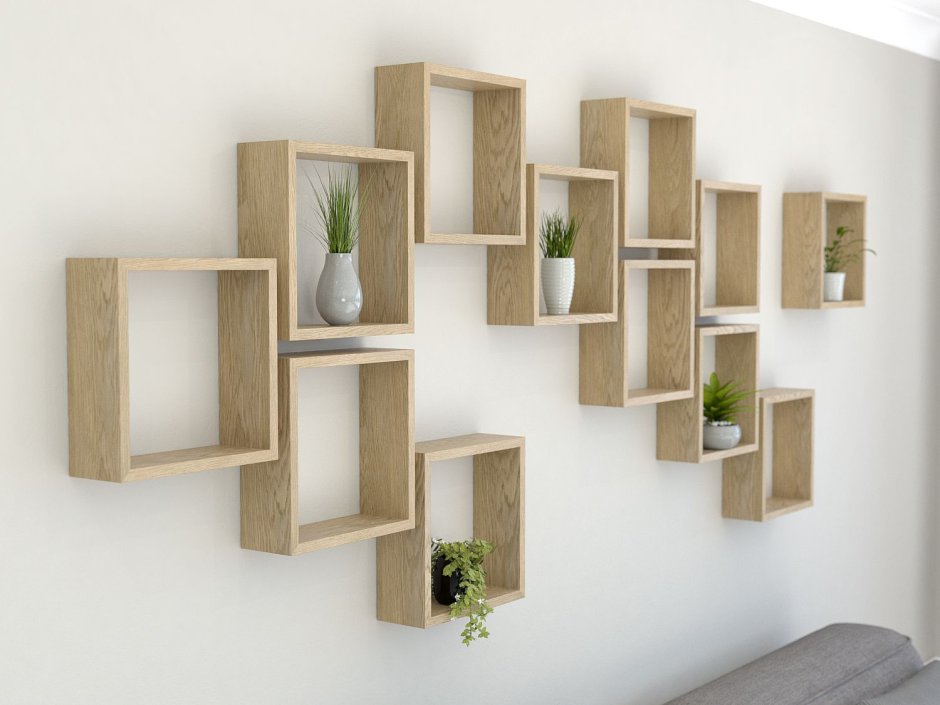 Угловая полка Corner Wall Mount Shelf Floating